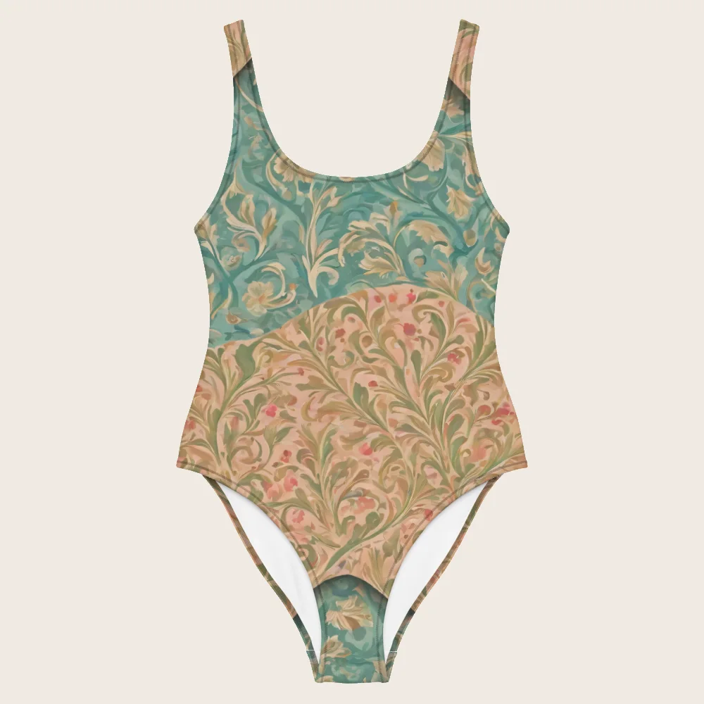 One-Piece Swimsuit on model