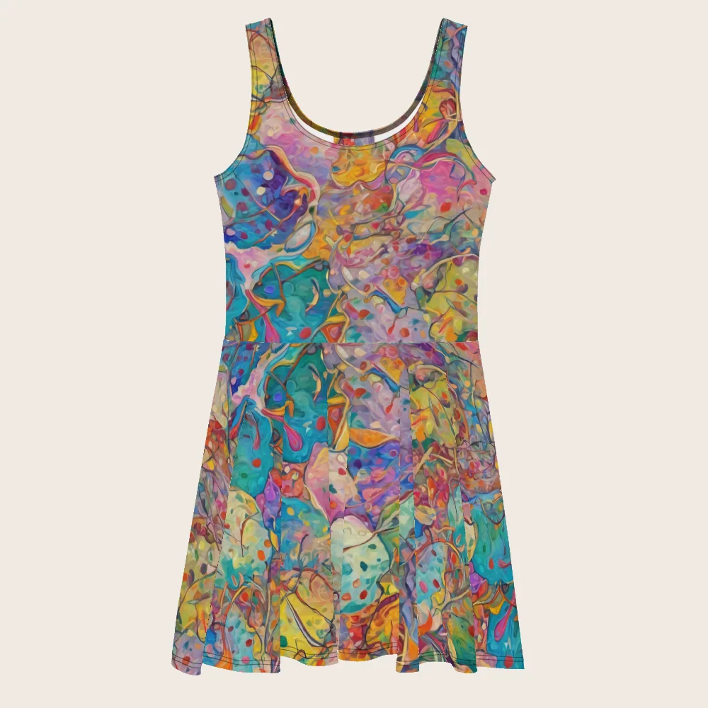 Skater Dress on model