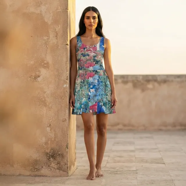 Skater Dress, one-of-one design DA376734