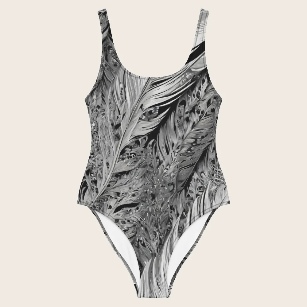 One-Piece Swimsuit on model