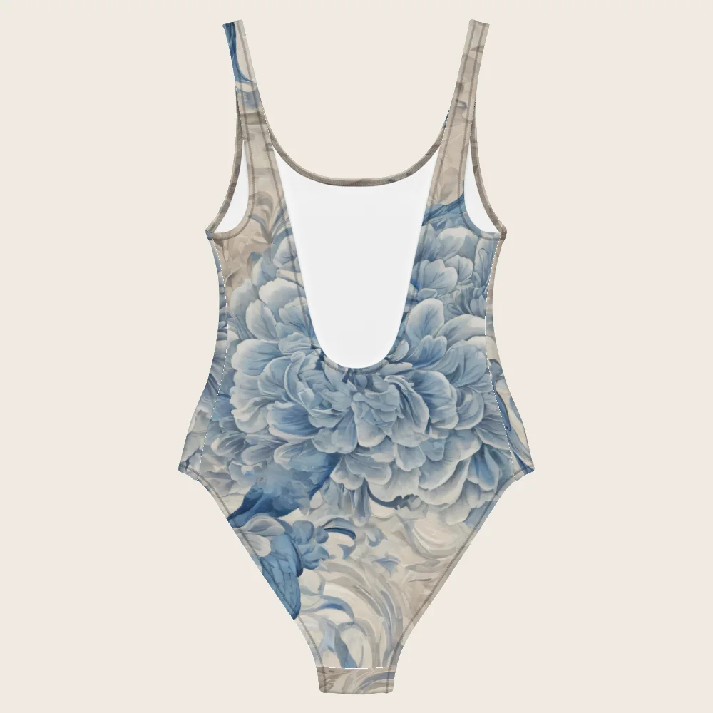 One-Piece Swimsuit on model