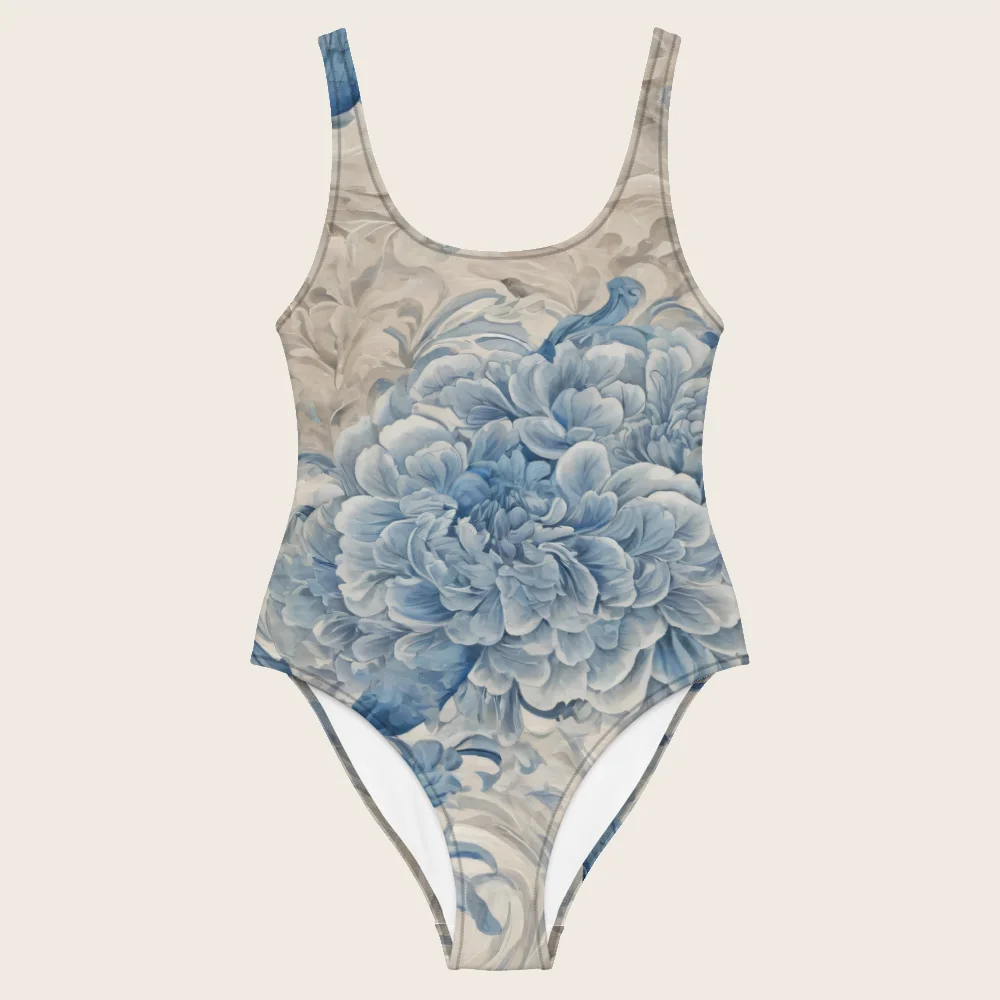 One-Piece Swimsuit on model