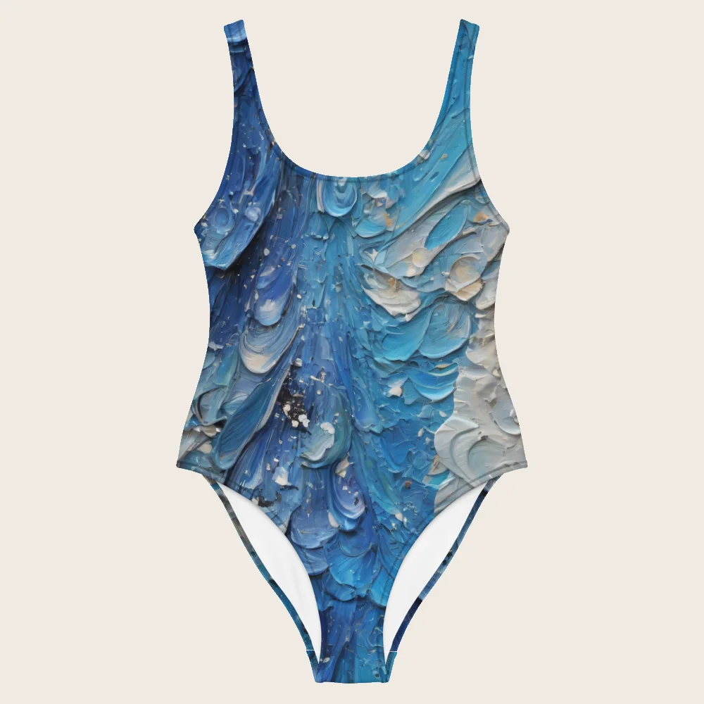 One-Piece Swimsuit on model