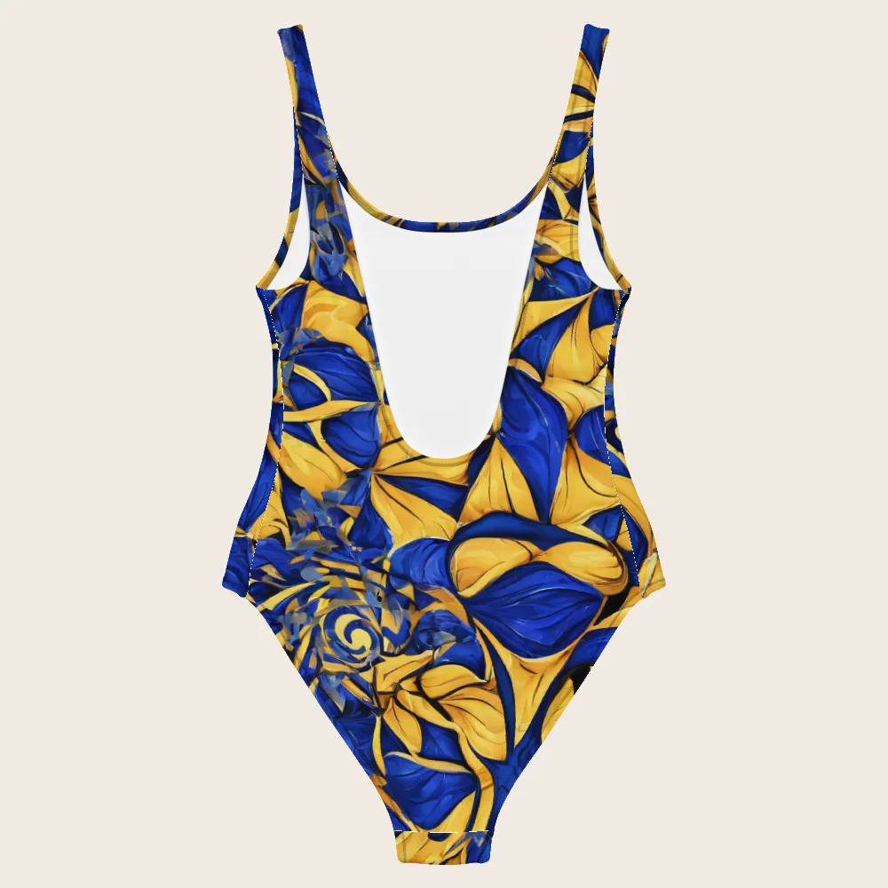 One-Piece Swimsuit on model