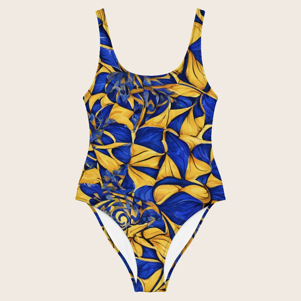 One-Piece Swimsuit on model