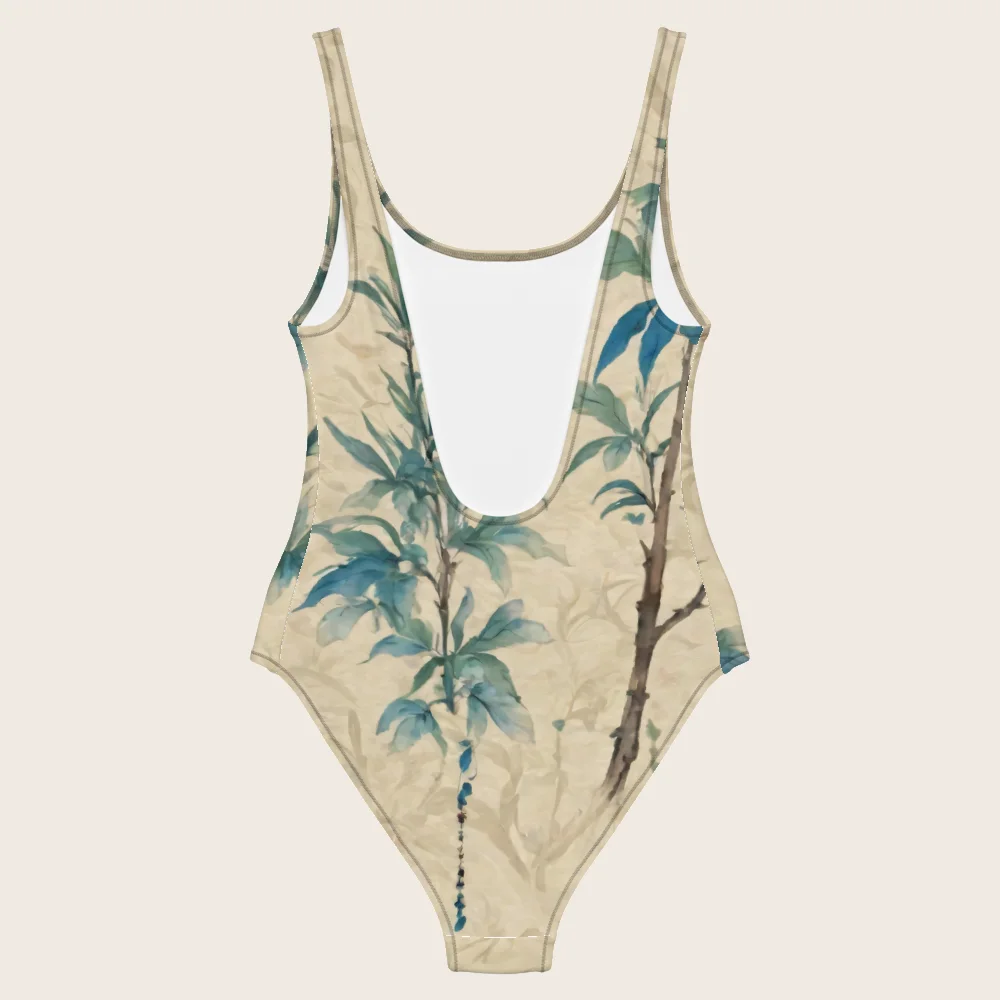 One-Piece Swimsuit on model