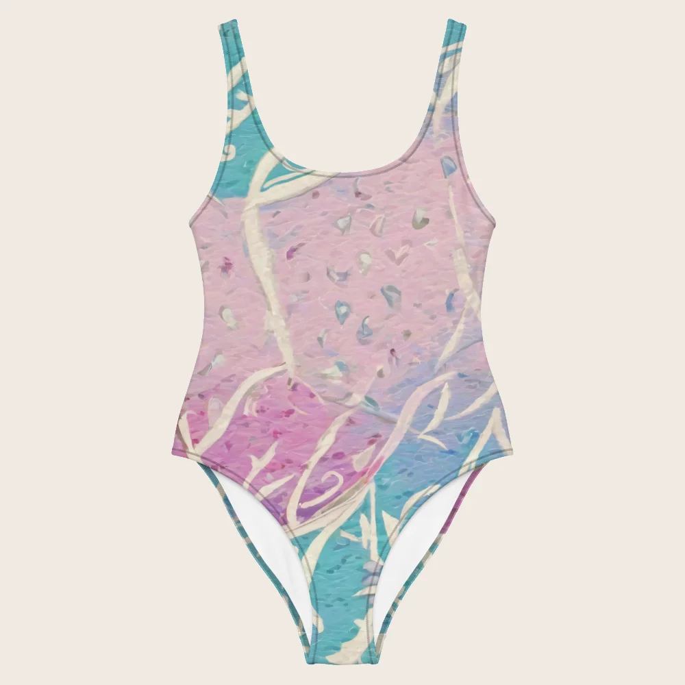 One-Piece Swimsuit on model