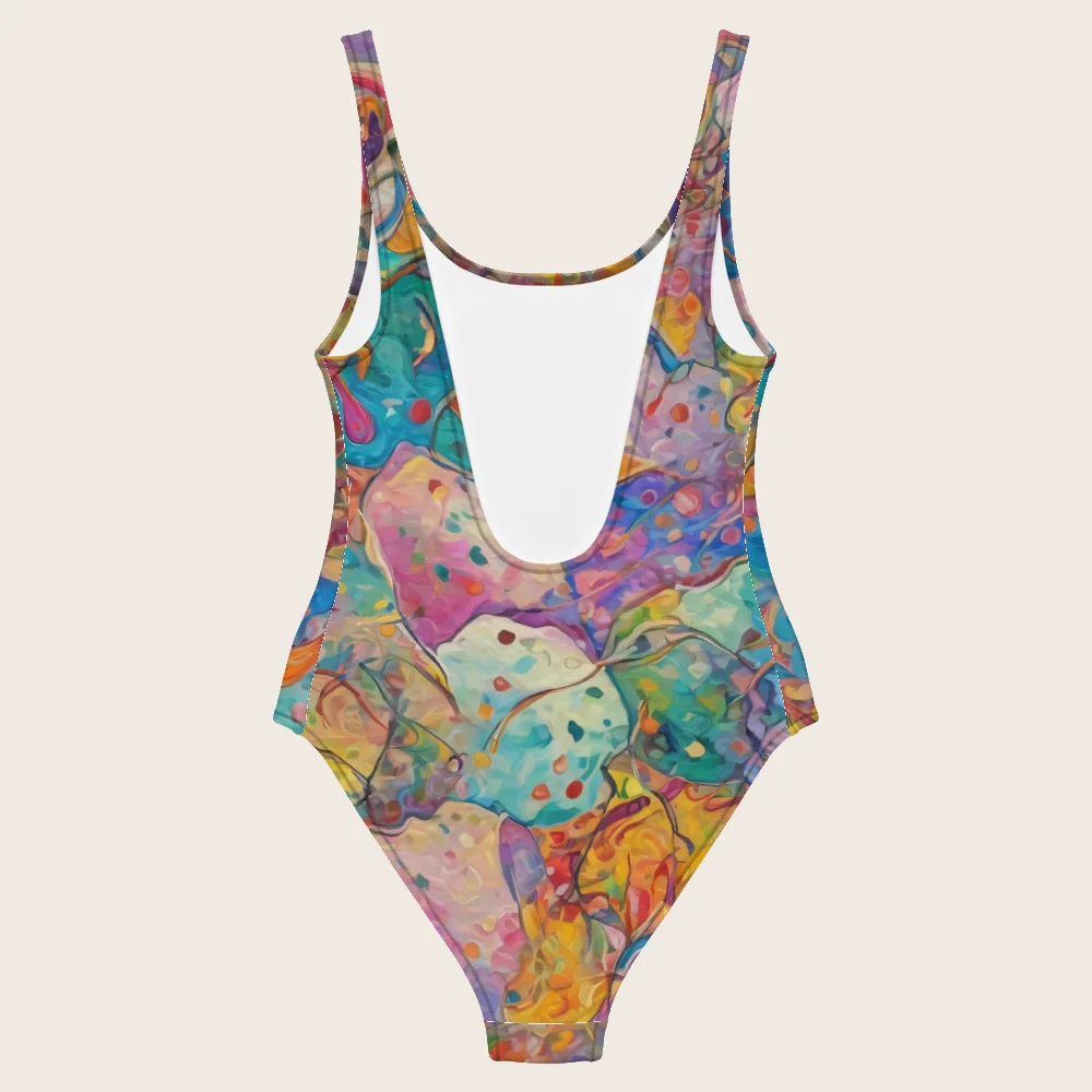 One-Piece Swimsuit on model