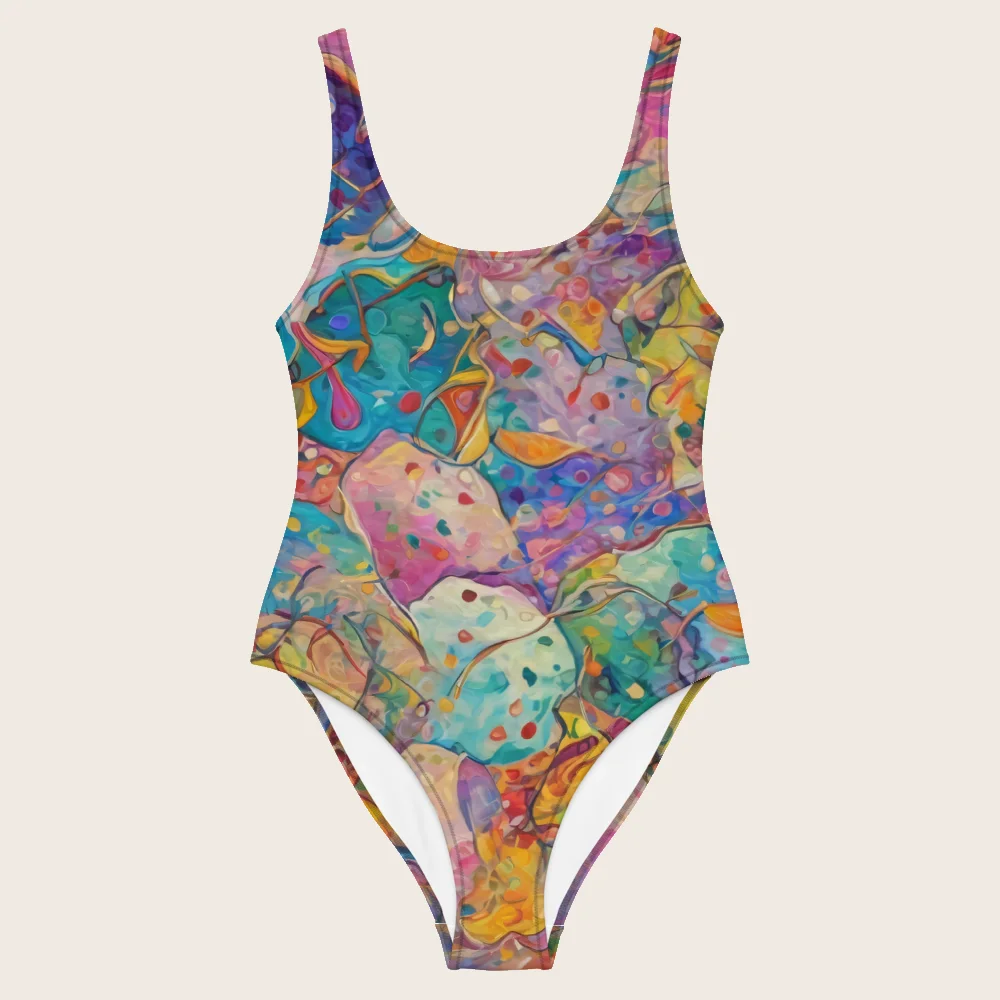 One-Piece Swimsuit on model