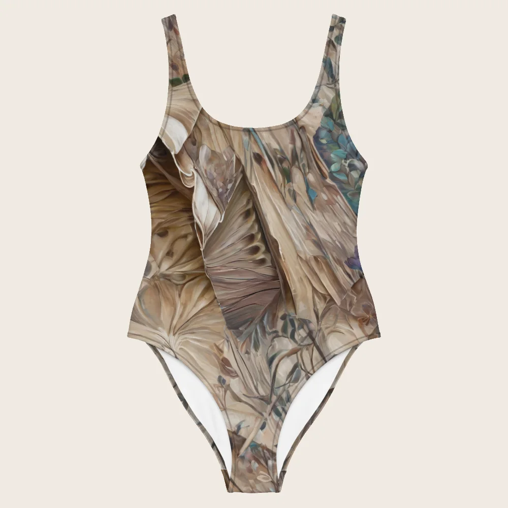 One-Piece Swimsuit on model
