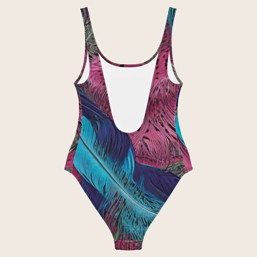 One-Piece Swimsuit on model