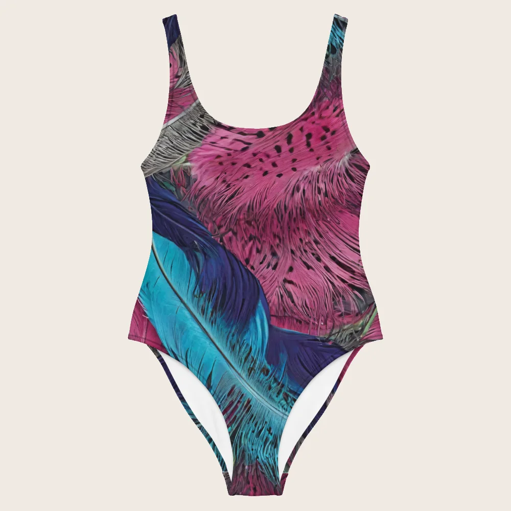 One-Piece Swimsuit on model