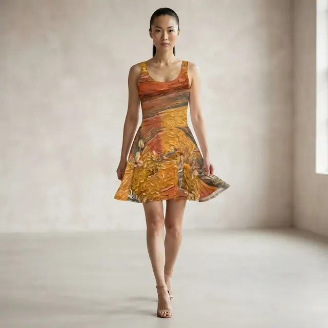 Skater Dress, one-of-one design 91662ACB