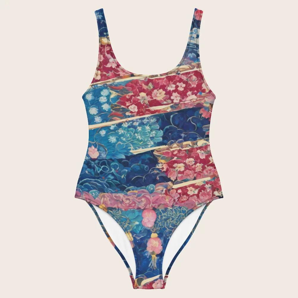 One-Piece Swimsuit on model