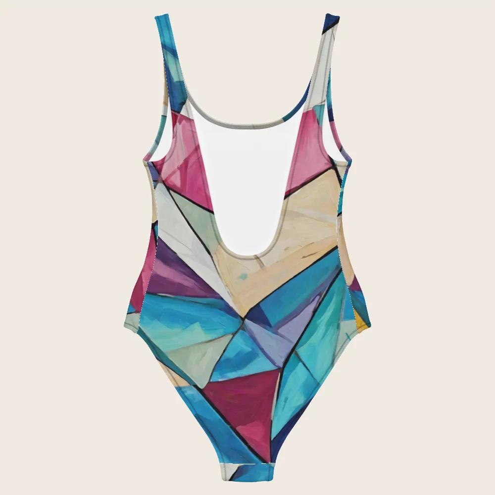 One-Piece Swimsuit on model