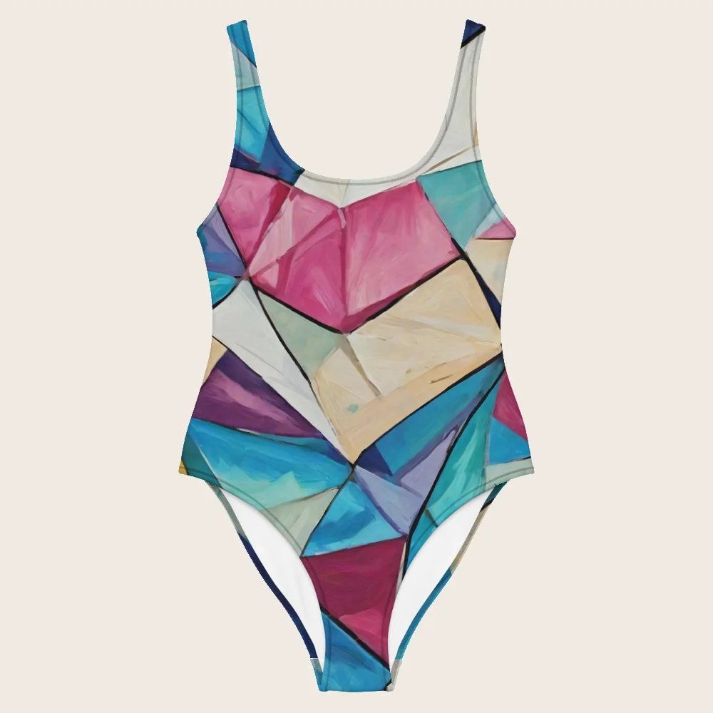 One-Piece Swimsuit on model