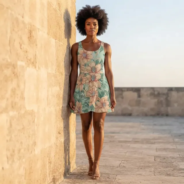 Skater Dress, one-of-one design 3F39C80A