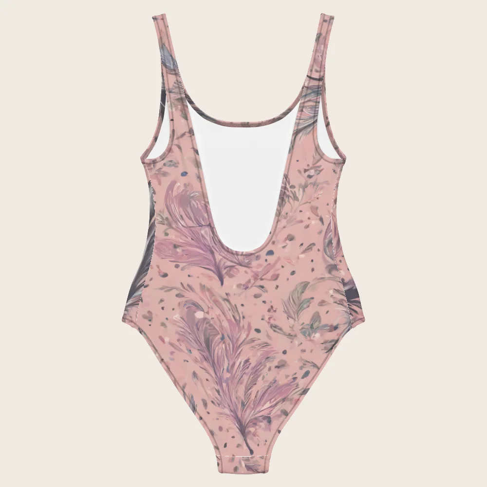 One-Piece Swimsuit on model