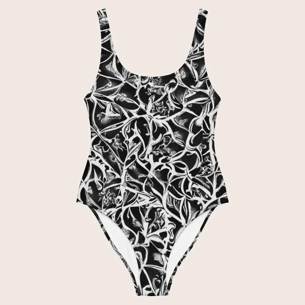 One-Piece Swimsuit on model