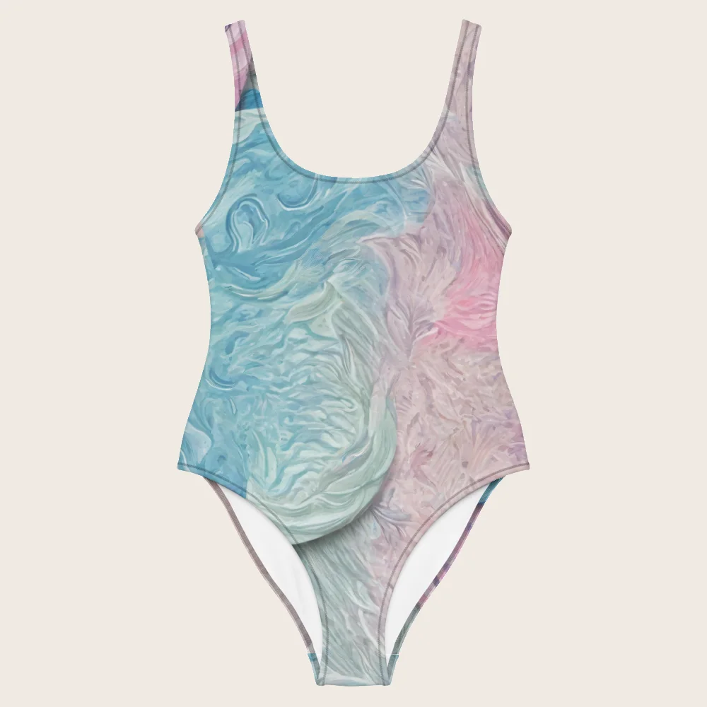 One-Piece Swimsuit on model