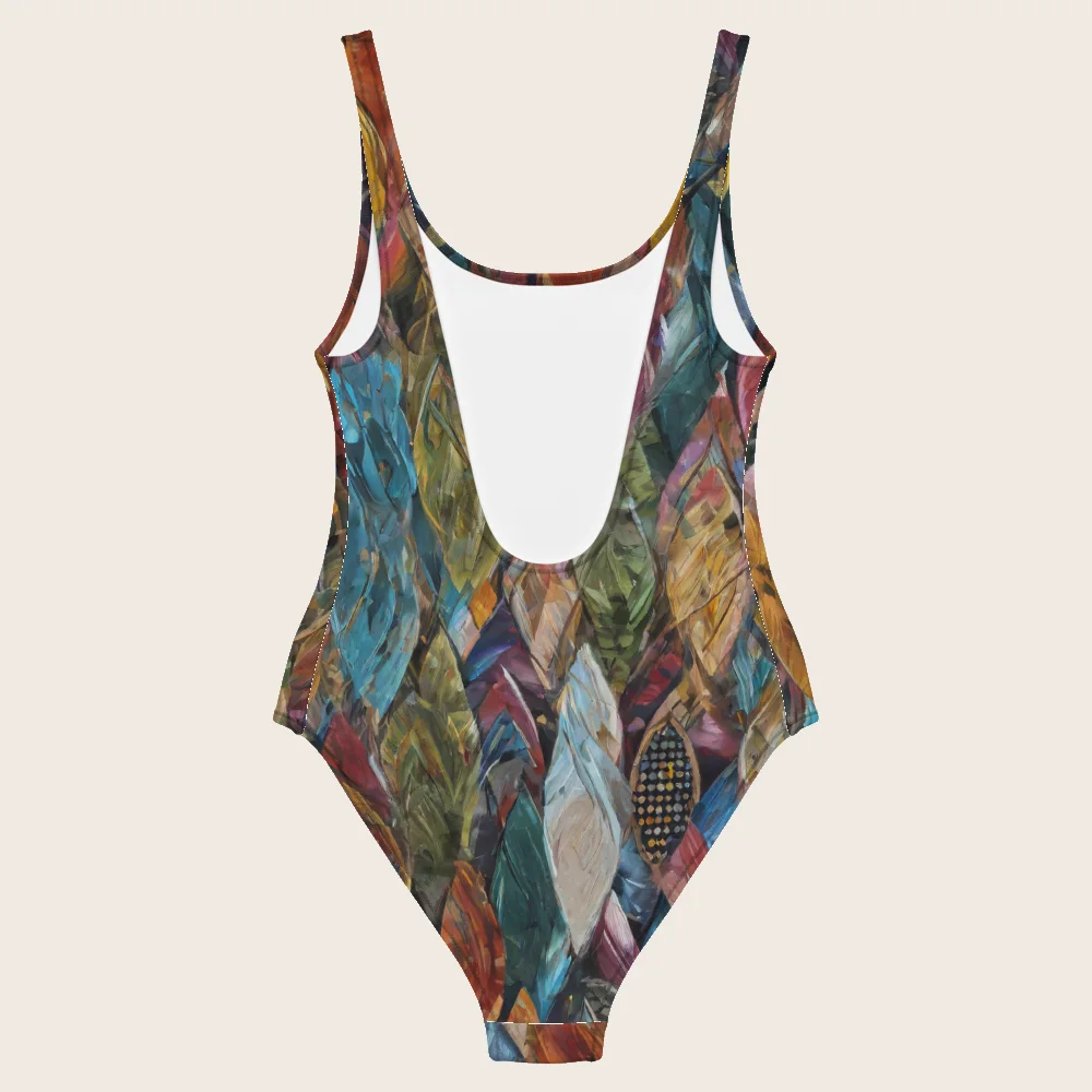 One-Piece Swimsuit on model