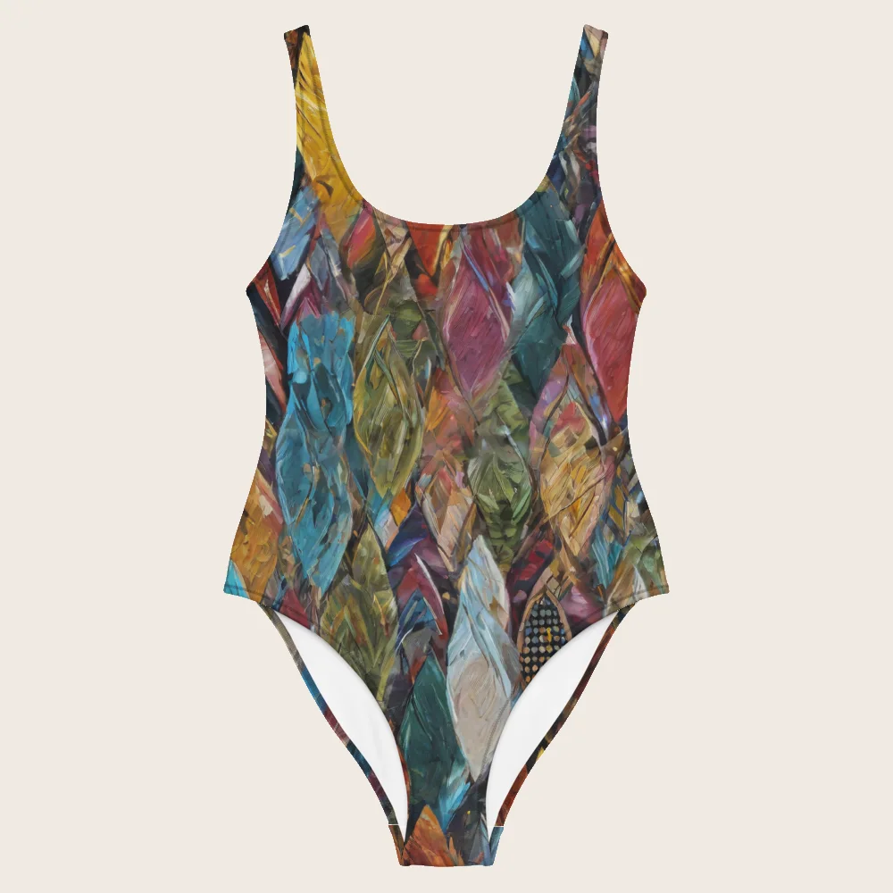 One-Piece Swimsuit on model