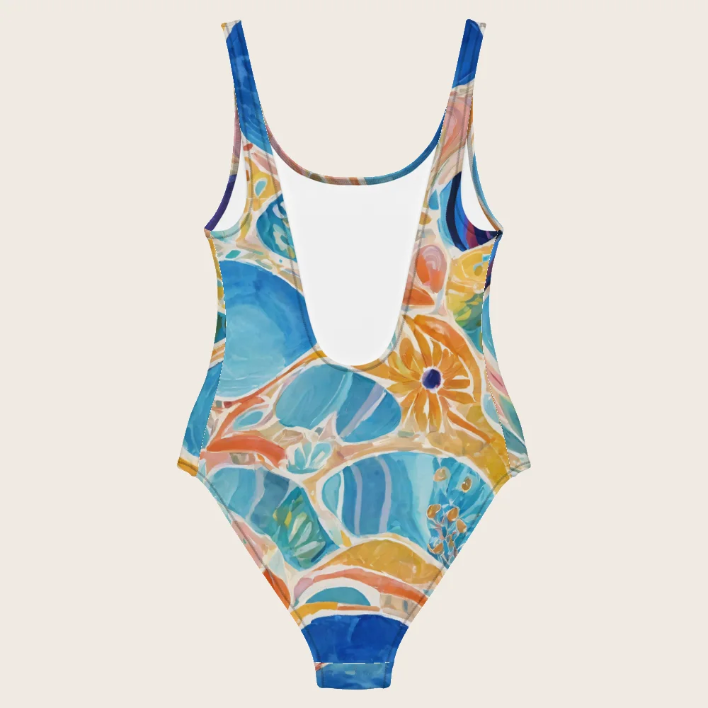 One-Piece Swimsuit on model