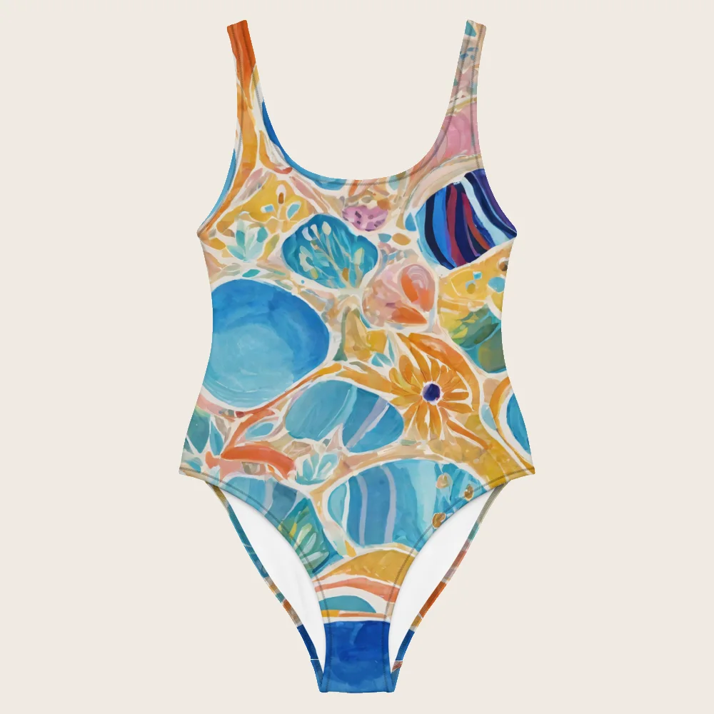 One-Piece Swimsuit on model