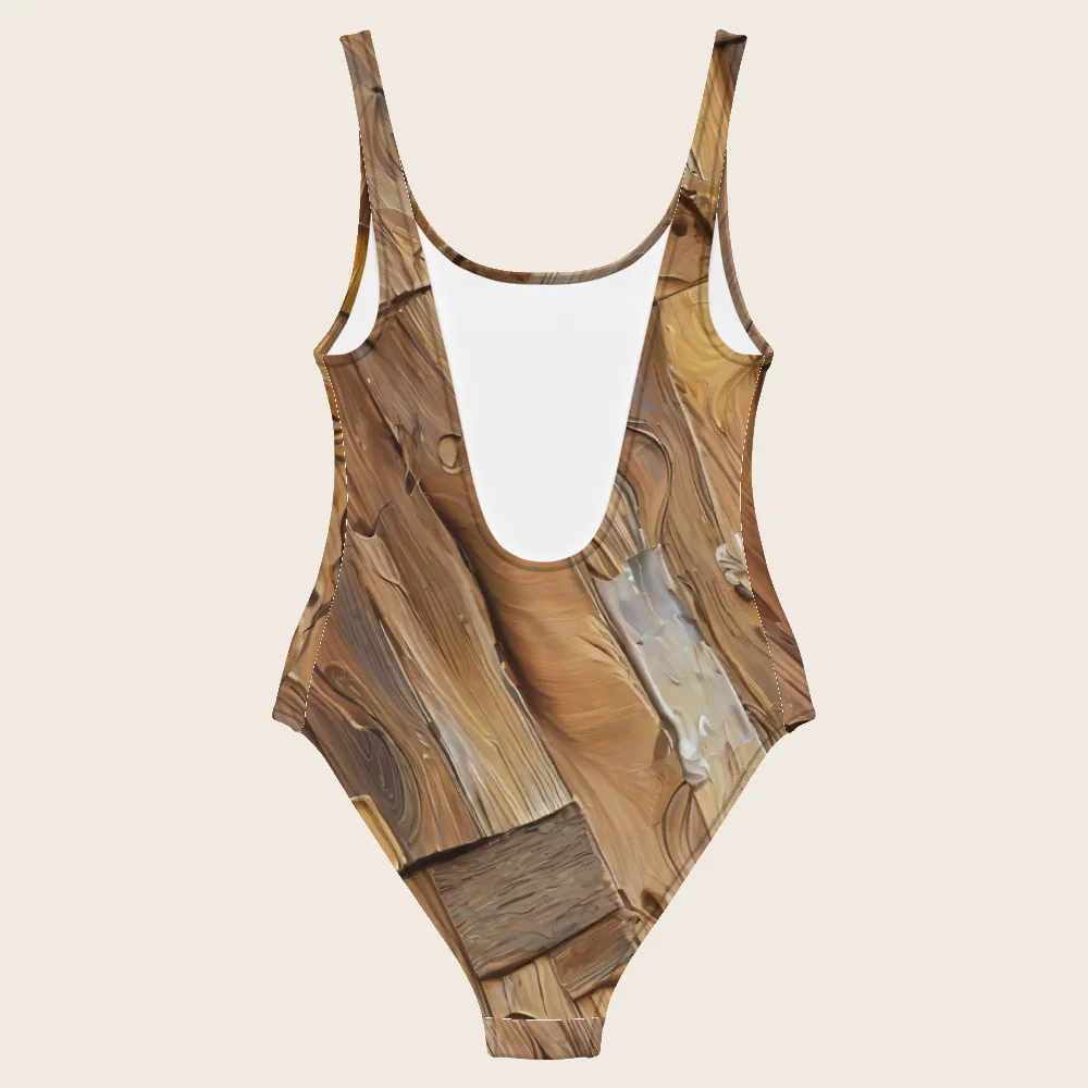 One-Piece Swimsuit on model