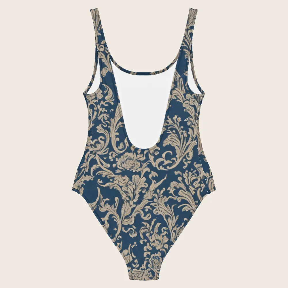 One-Piece Swimsuit on model