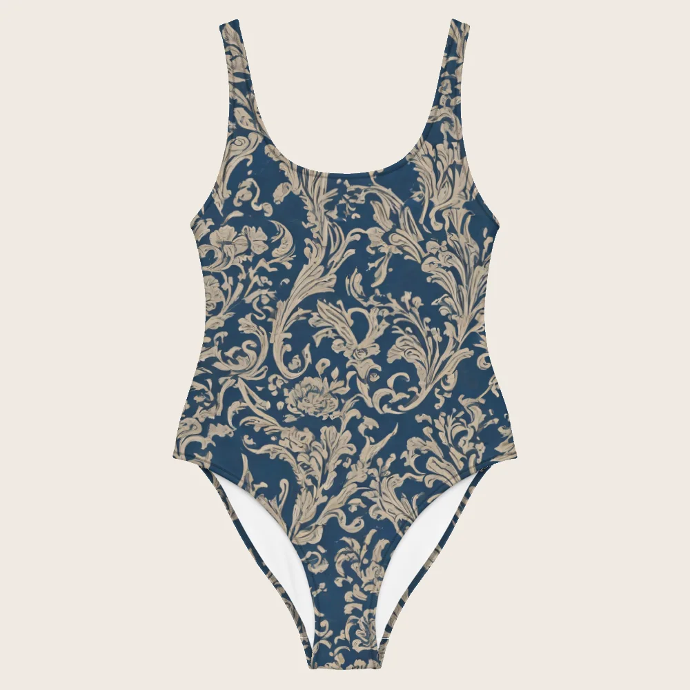 One-Piece Swimsuit on model