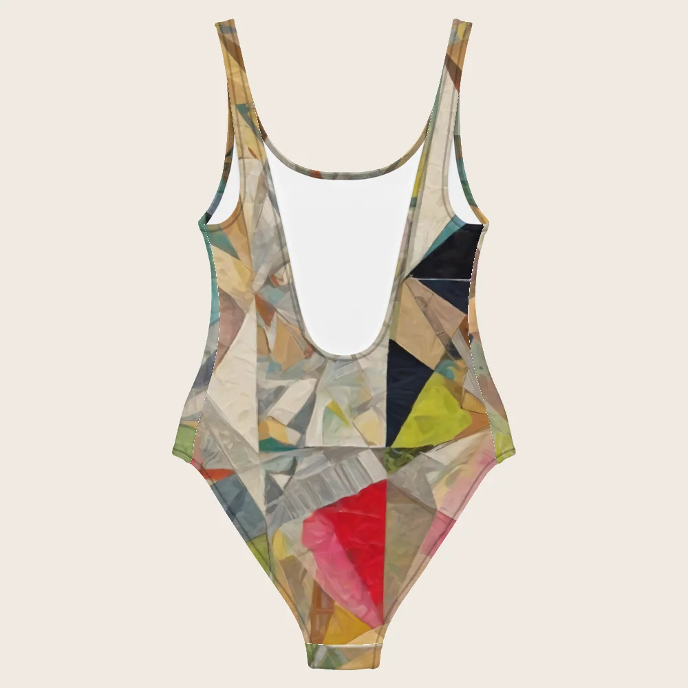 One-Piece Swimsuit on model