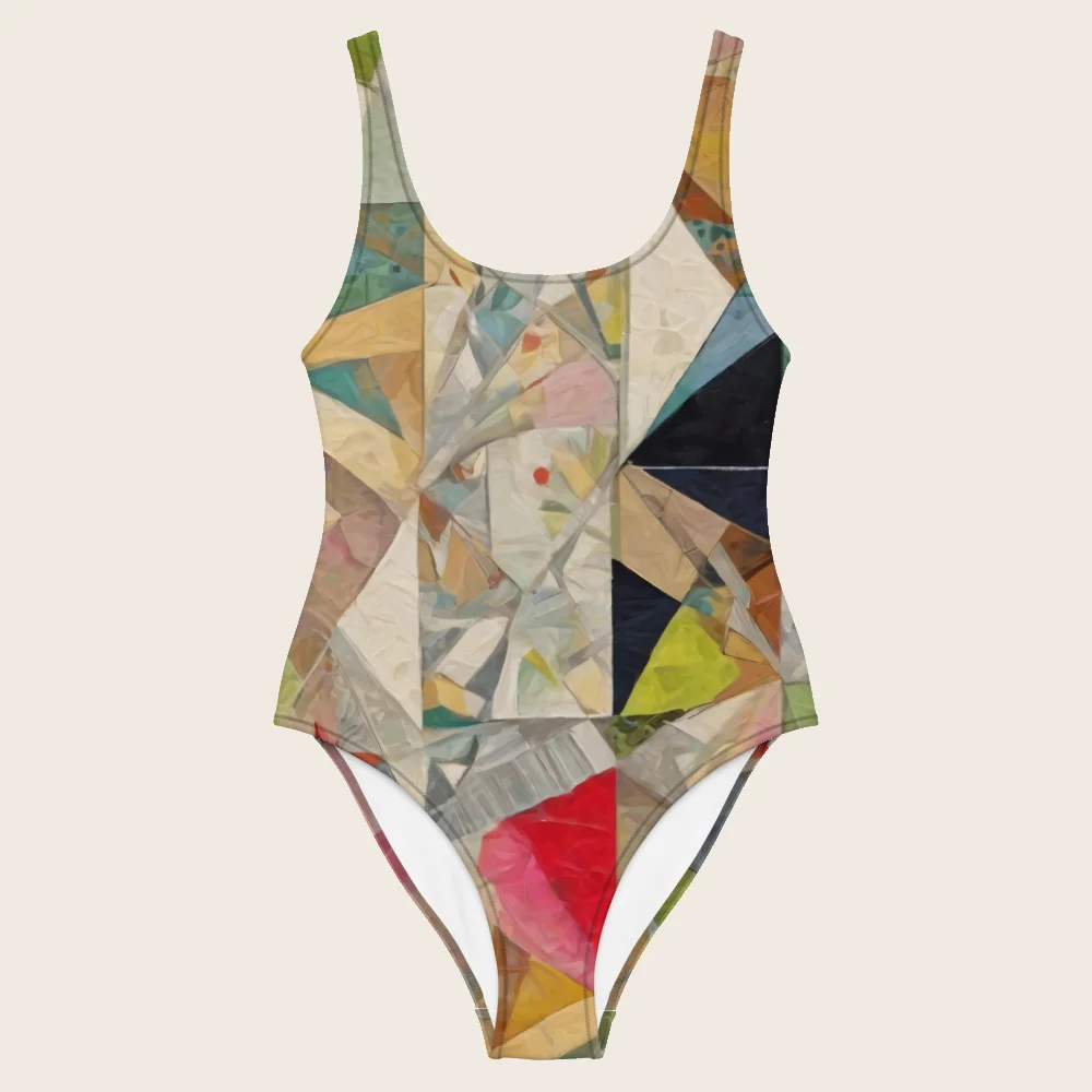 One-Piece Swimsuit on model