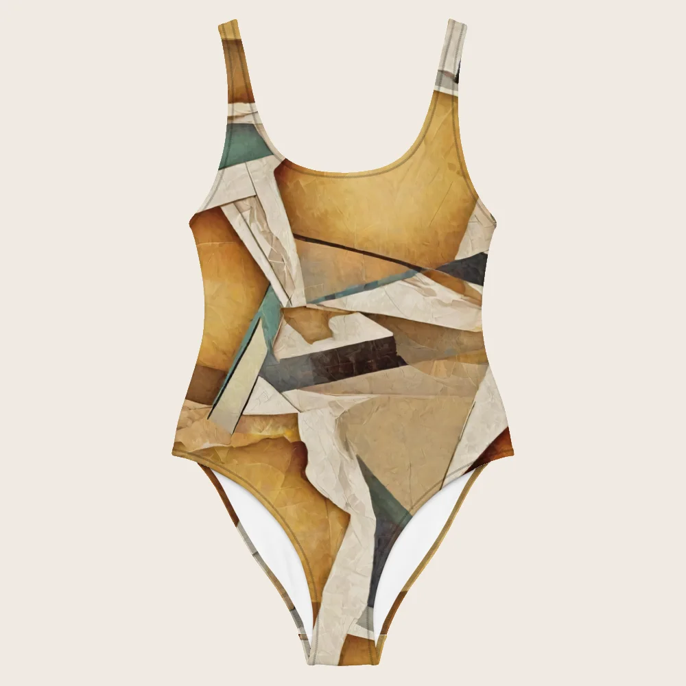 One-Piece Swimsuit on model