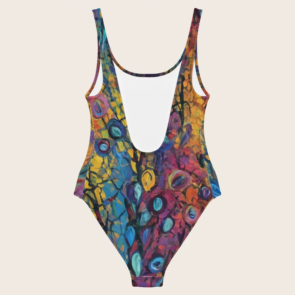 One-Piece Swimsuit on model