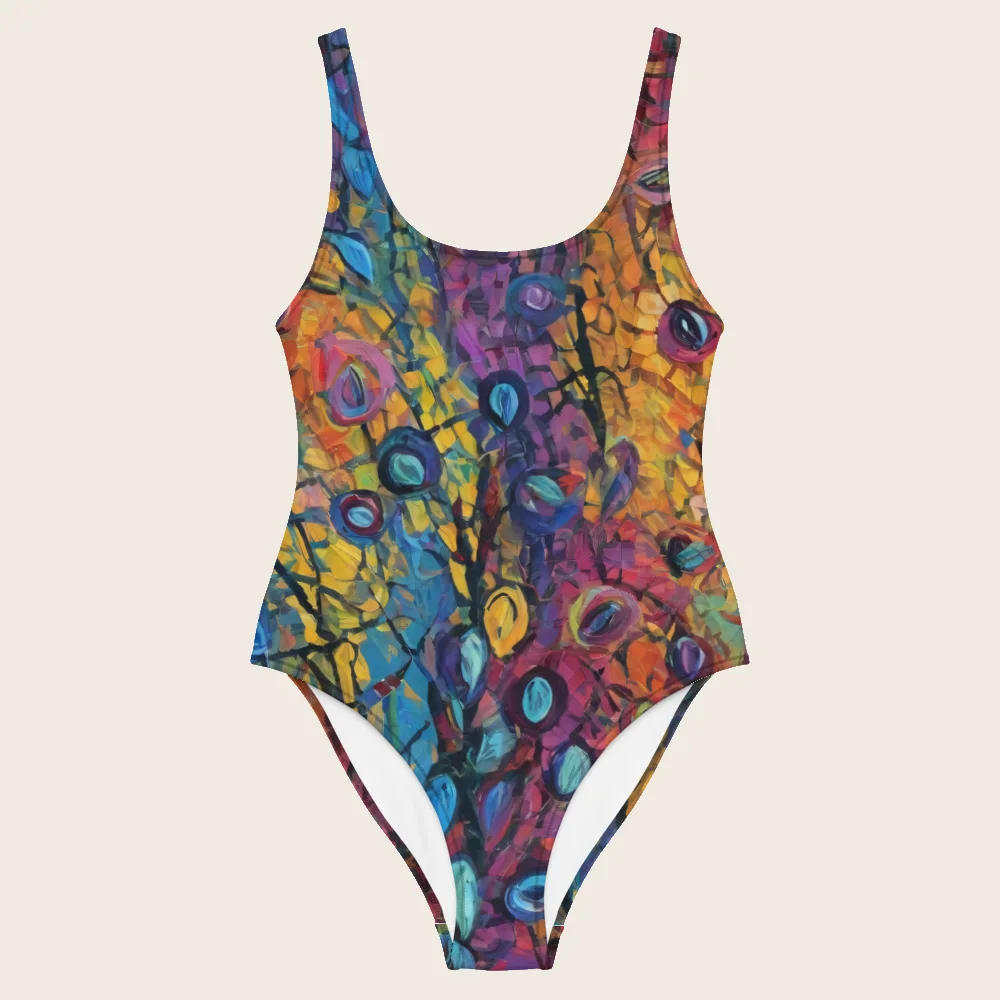 One-Piece Swimsuit on model