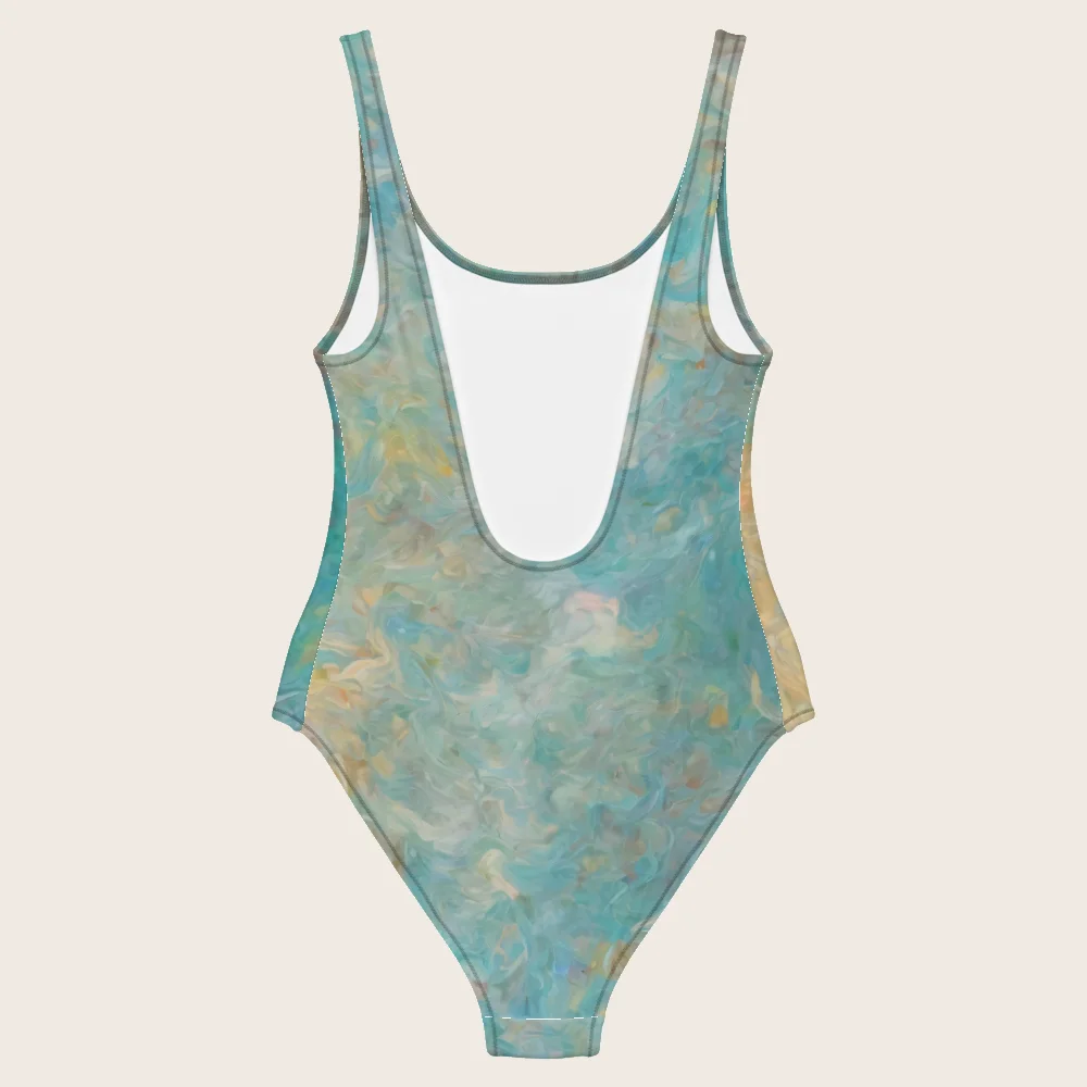 One-Piece Swimsuit on model