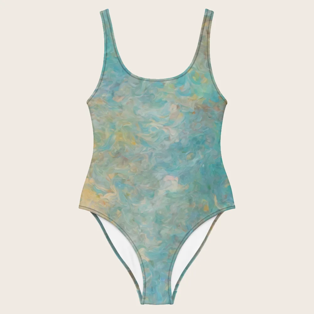 One-Piece Swimsuit on model