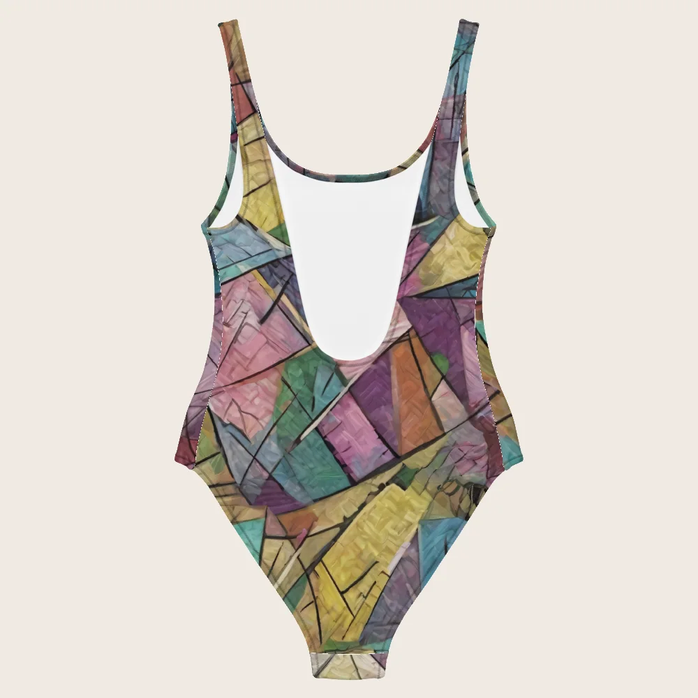 One-Piece Swimsuit on model
