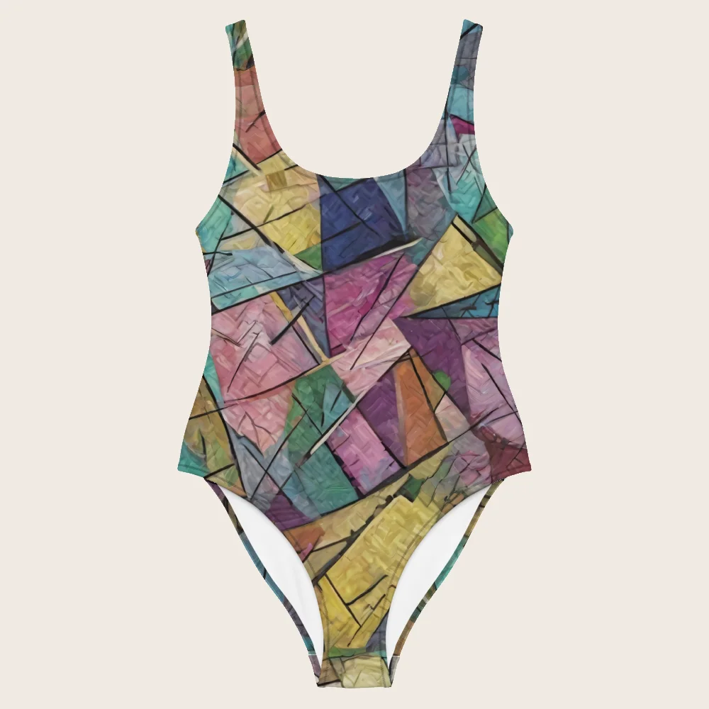 One-Piece Swimsuit on model