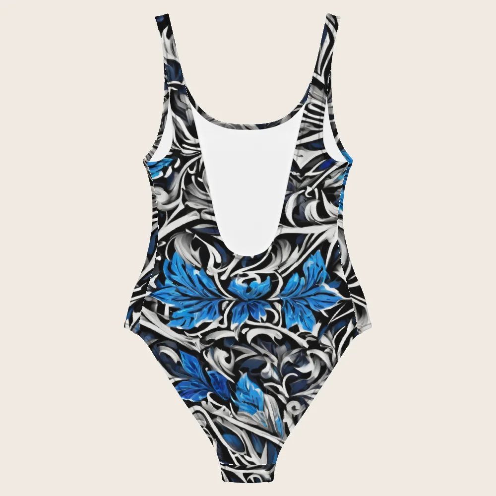 One-Piece Swimsuit on model