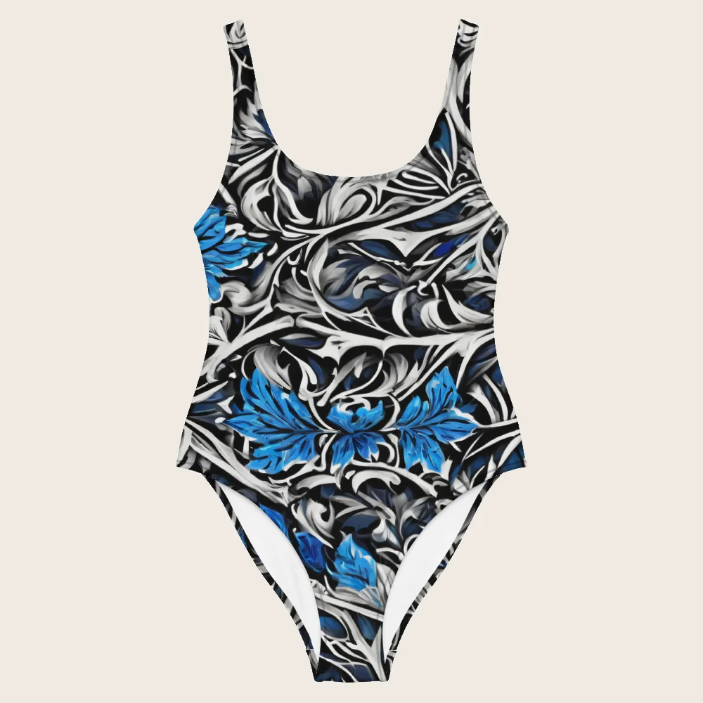 One-Piece Swimsuit on model
