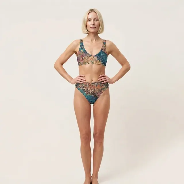 High-Waisted Bikini, one-of-one design 06C2213F