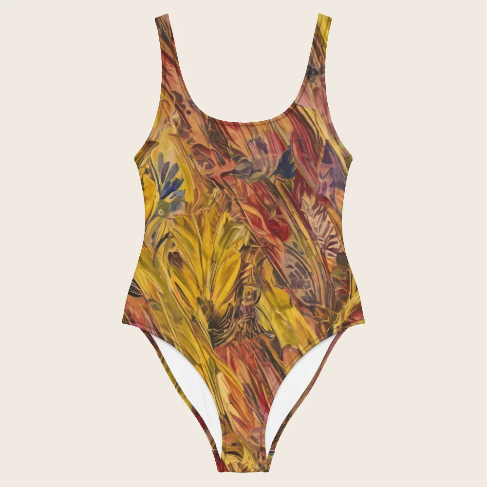 One-Piece Swimsuit on model