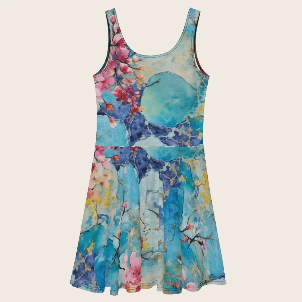 Skater Dress on model