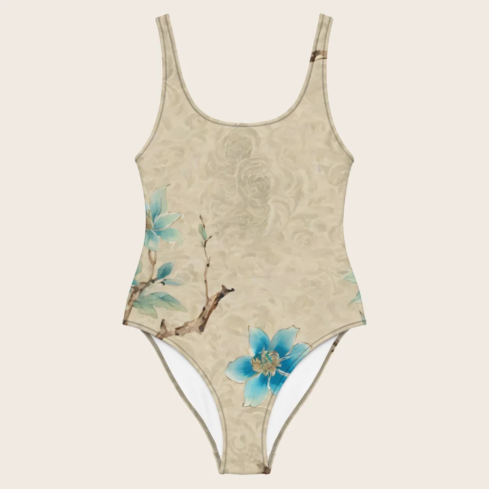 One-Piece Swimsuit on model