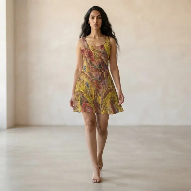 Skater Dress, one-of-one design A38000E7