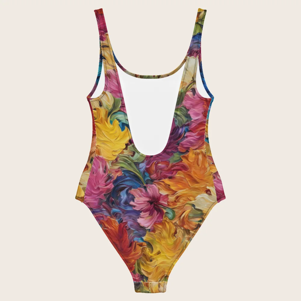 One-Piece Swimsuit on model