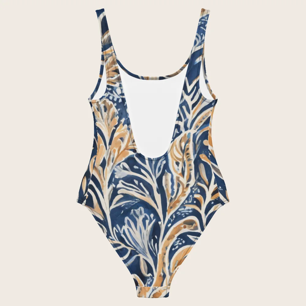 One-Piece Swimsuit on model