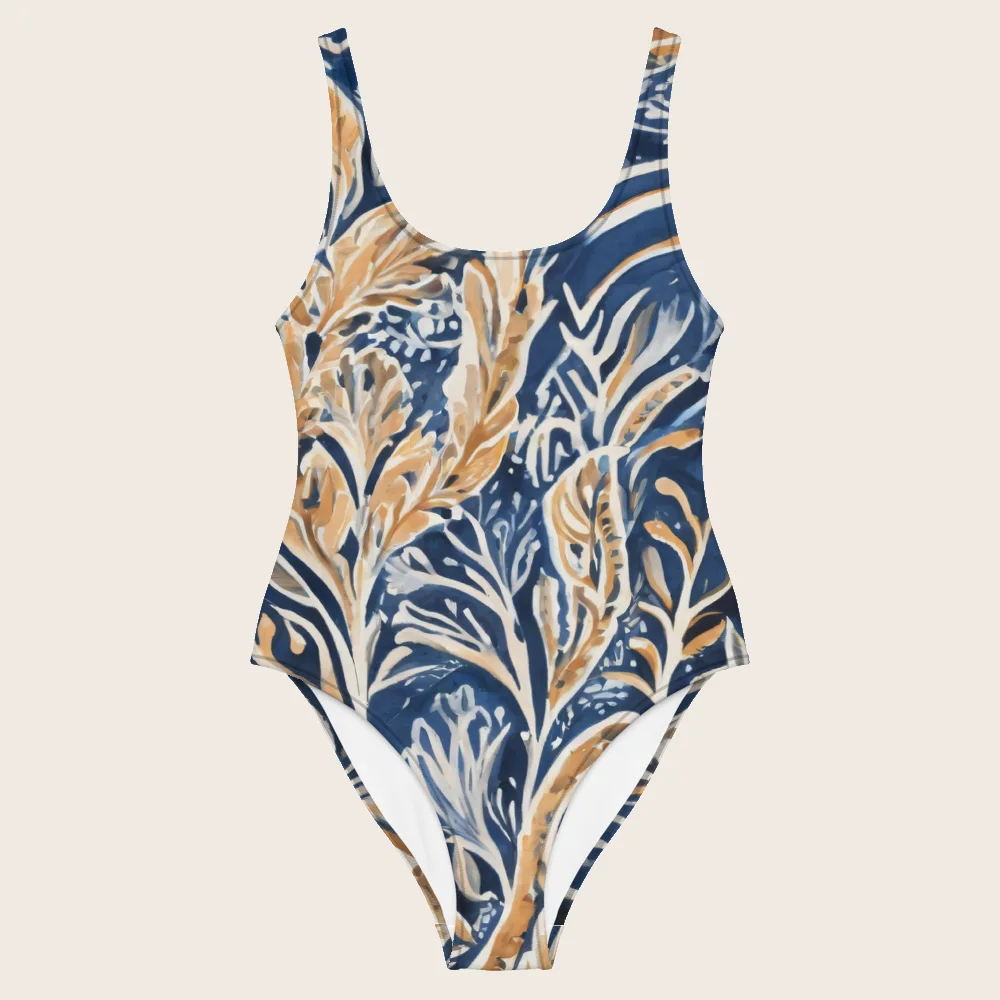 One-Piece Swimsuit on model